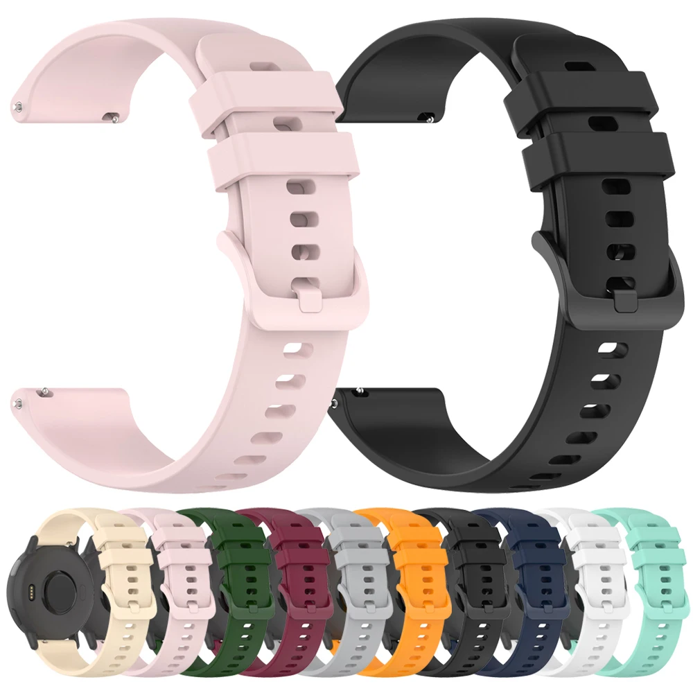Für fossile Gen 6 5e 5 lte 44mm 45mm Smartwatch Armband für Tic watch Pro 3 Ultra GPS/GTH 2/GTX/GTW/E2/E3 Gummi Soft Armbänder Gürtel
