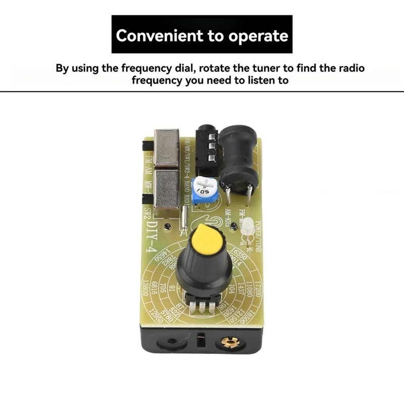 ABMF-87-108Mhz FM/MW/SW متعدد الموجات سماعة راديو لتقوم بها بنفسك FM/MW/SW وحدة راديو لتقوم بها بنفسك إنتاج أجزاء التدريس