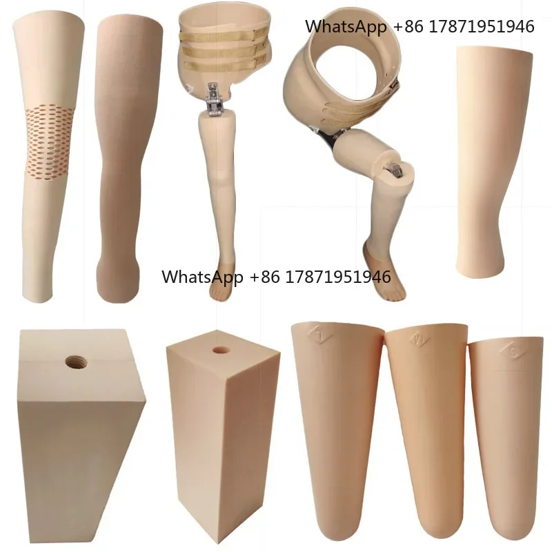 

Prosthetic Leg Covers Artificial Limb Leg Knee Part Prosthetic AK Cosmetic Foam Cover