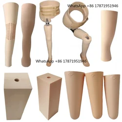 Prosthetic Leg Covers Artificial Limb Leg Knee Part Prosthetic AK Cosmetic Foam Cover