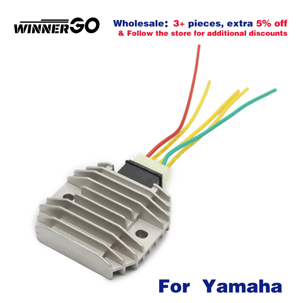 

Motorcycle Voltage Regulator Rectifier for Yamaha FZR600 FZ6S FZ6 FZ6N YFM 600 XVS 1100 TDM 850 RHINO450 VP R11D7-81900-00-00