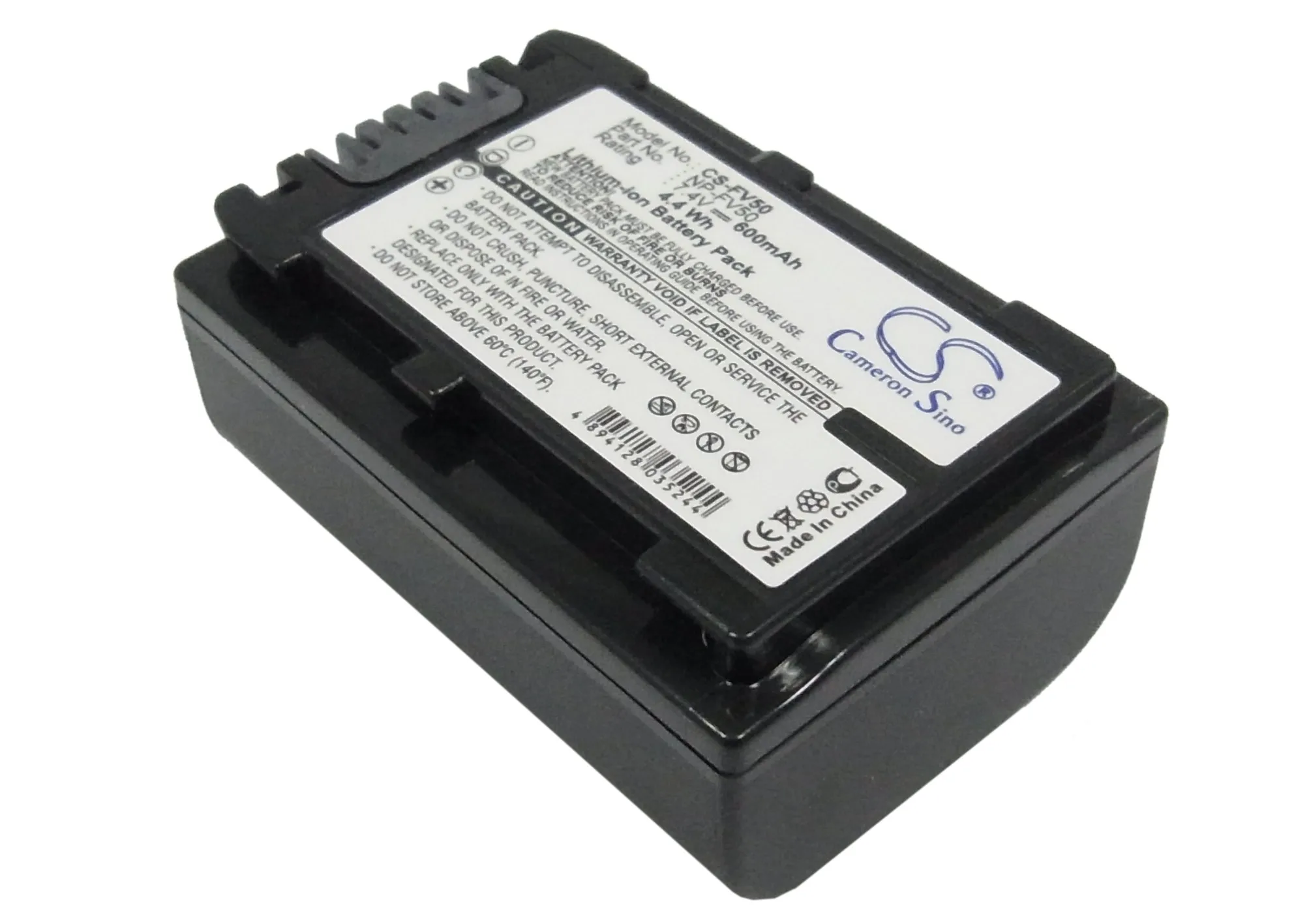 

CS Cameron Sino Kerui New 600mAhReplacement Battery for DCR-DVD403, DCR-DVD505,