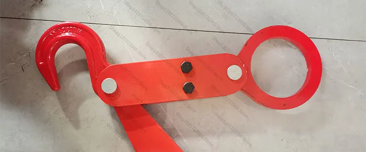 Crane hook, ton bag automatic release hook, 3-ton 5-ton heavy object release hook, unloading hook device