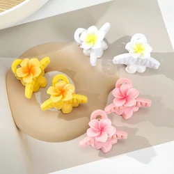 Small Hairpin Sweet Flower Summer New Braided Children's Hairpin Cute Multi-Color Hairpin Mini Wash Face Hair Clip Side Clip