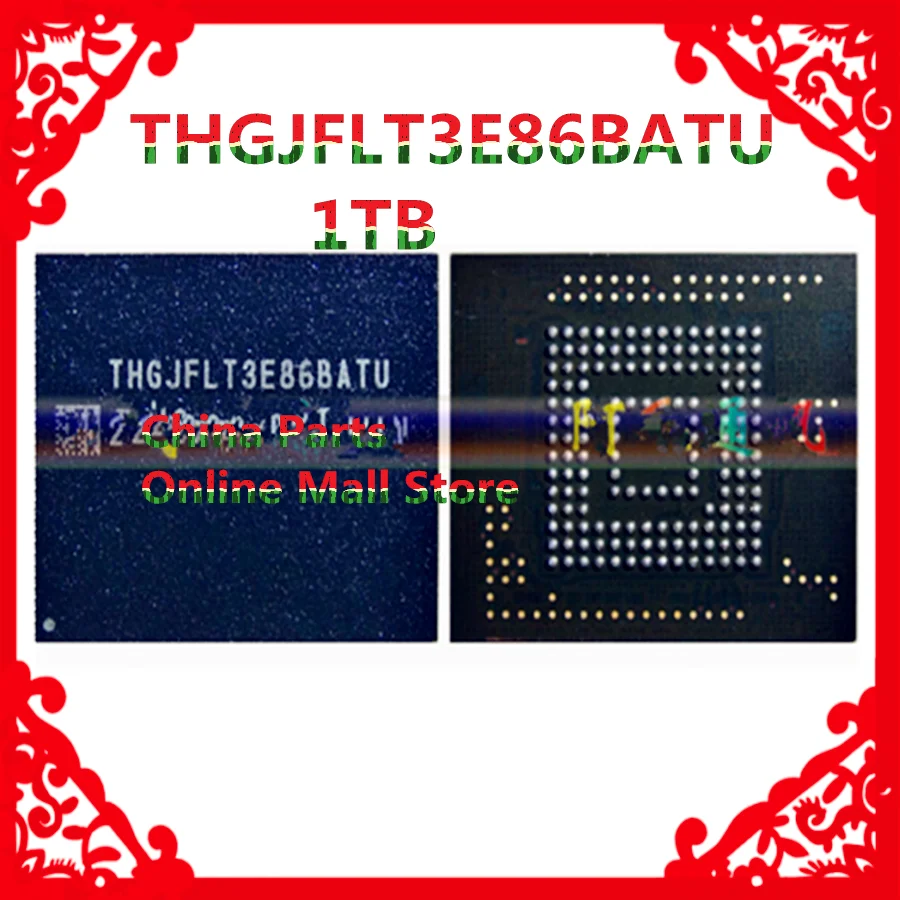 

THGJFLT3E86BATU 1TB 1T Font Library BGA153 Hard Disk Storage IC