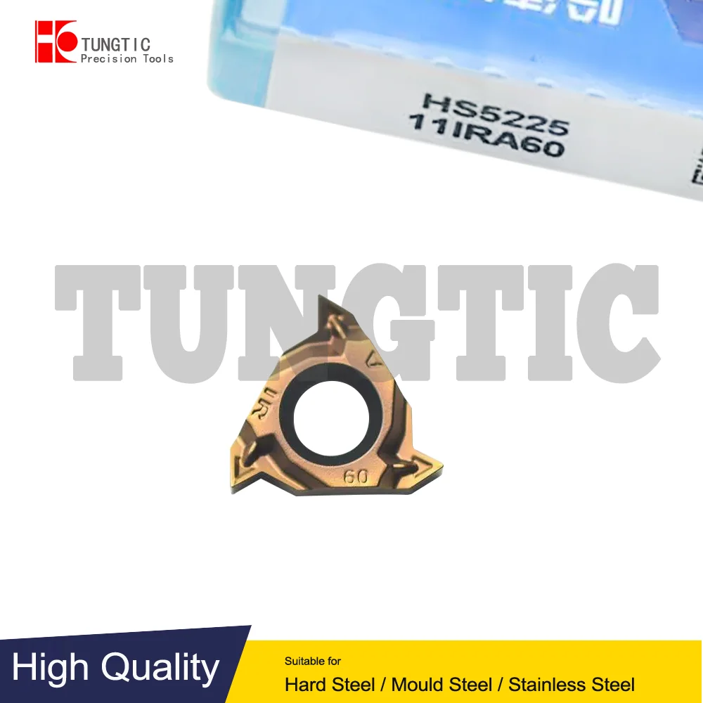 

11IRA55 11IRA60 HS5225 CNC Carbide General Turning Cutter Lathe Tools Inserts Machining Metal