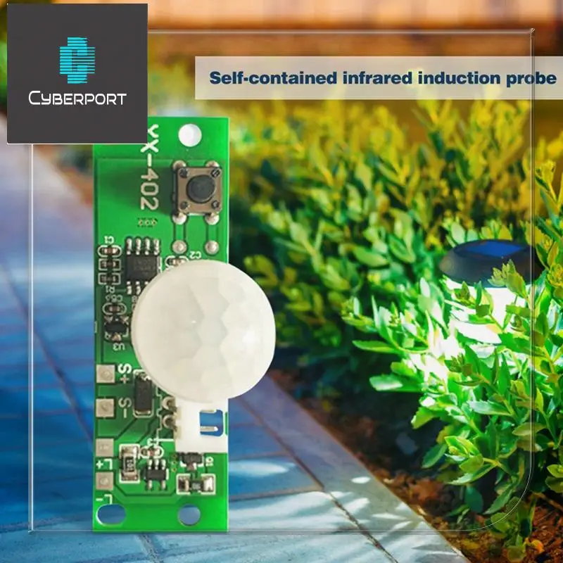 Solar Night Light Circuit Board Control Sensor DIY Kits As Shown Lithium Battery Charger Induction Distance