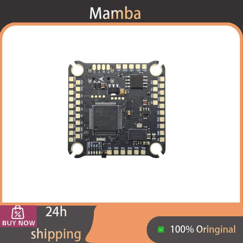 Diatone Mamba F722V2 Flight Controller F80 F100 4‑in‑1 ESC 8S Stack FPV Drone Stack Supports Dual Camera Input