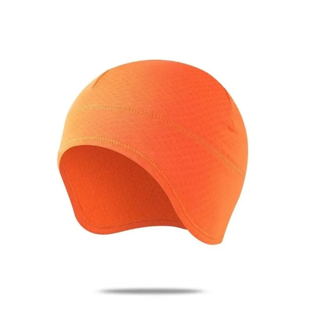Unisex Winter Warm Fleece Running Cap Quick-drying Windproof Skiing Beanie Hat Soft Elastic Skull Cap