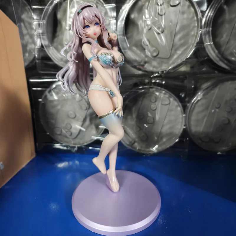 

Spot beautiful girl sparkling princess roll swimsuit firefly standing posture model figurine ornament