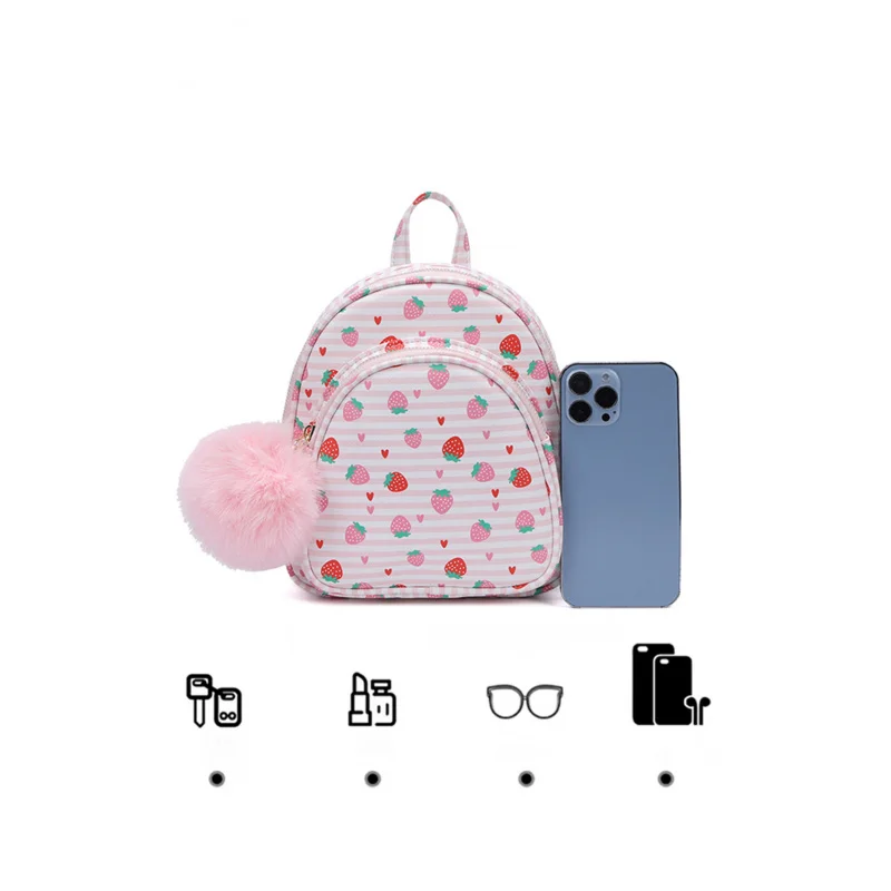 Nuovo zaino per la scuola elementare per bambini, carino e leggero, con protezione per la colonna vertebrale, doppia borsa a tracolla, zaino piccolo per cartoni animati