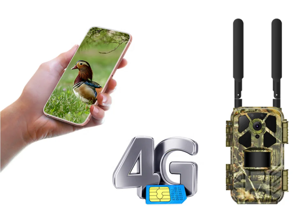 2022 WIFI 4G Hunting Camera Thermal Imaging Camera for Scope Night Vision Suitable for Hunting