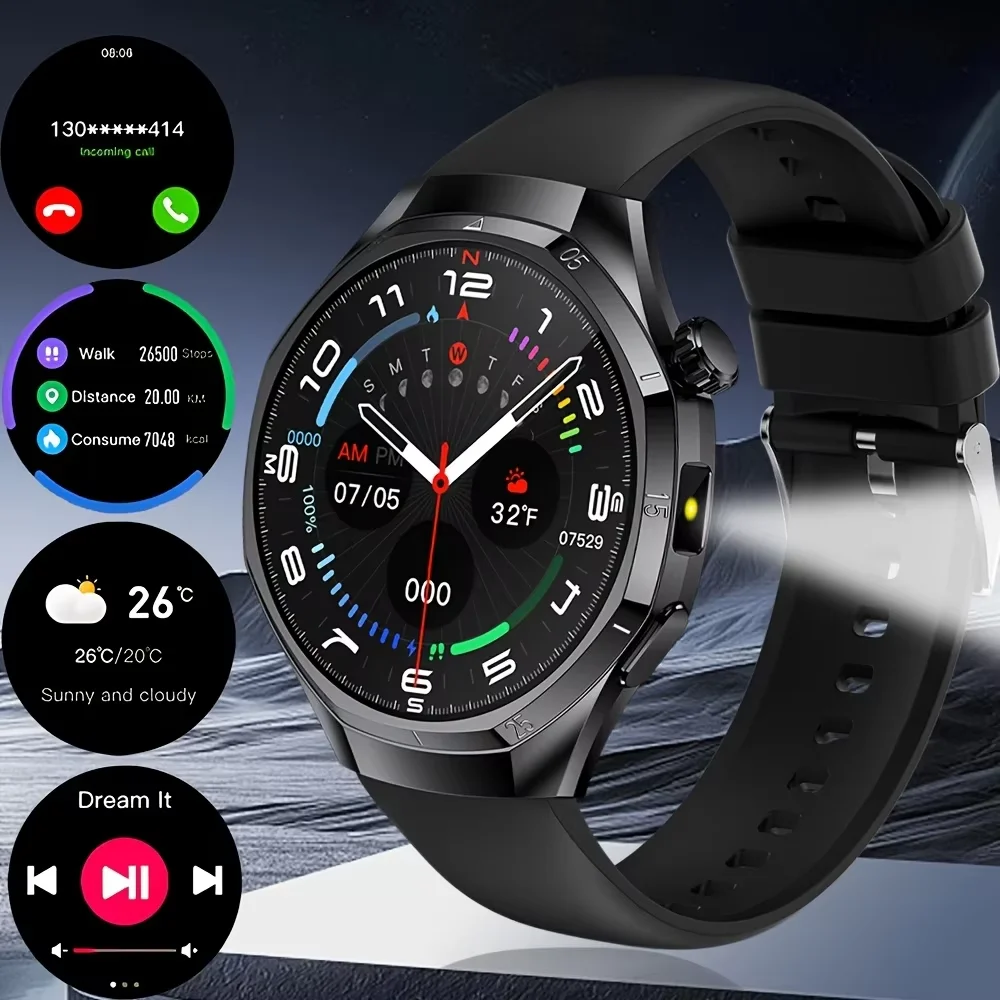Latest Fashionable/Minimalist Design Outdoor Sports Smartwatch/TFT Display/Low Power Consumption/Long