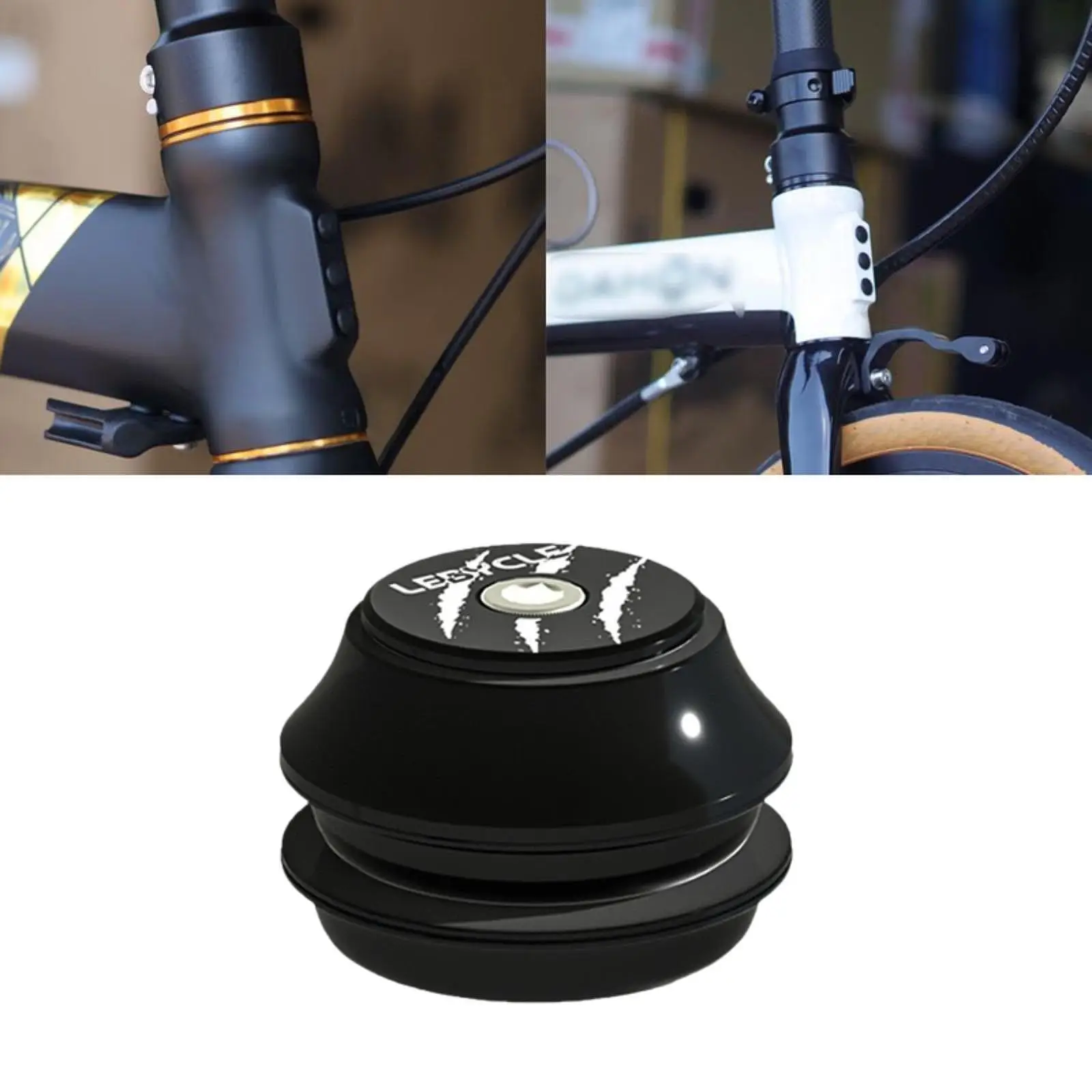 

Bike Front Fork Stem Headset Parts Aluminium Alloy Mountain Bike Headset