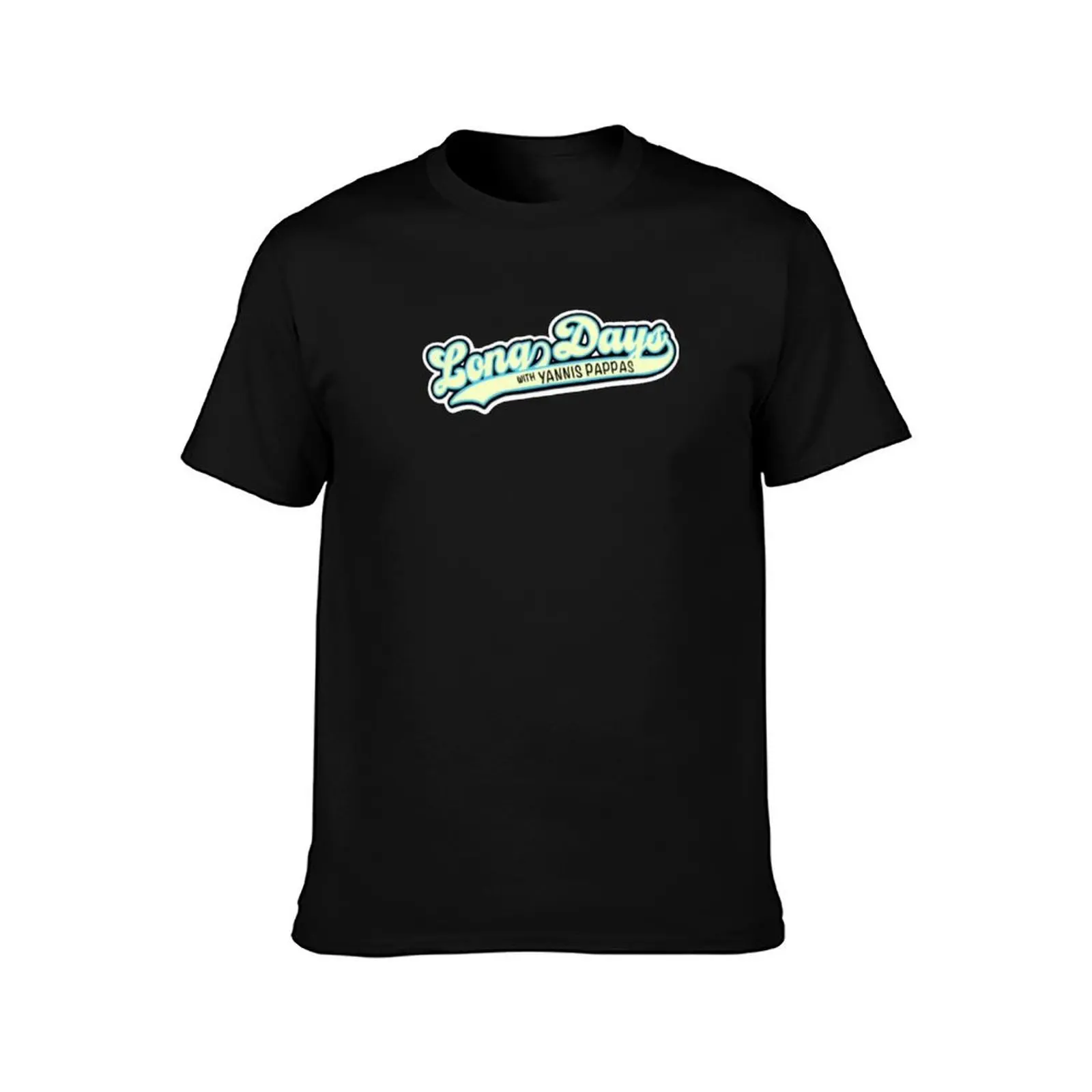 Longs days podcast T-Shirt Summer Casual Cotton Tee Oversized Streetwear Tops Vintage Graphic Print Loose Fit Short Sleeve