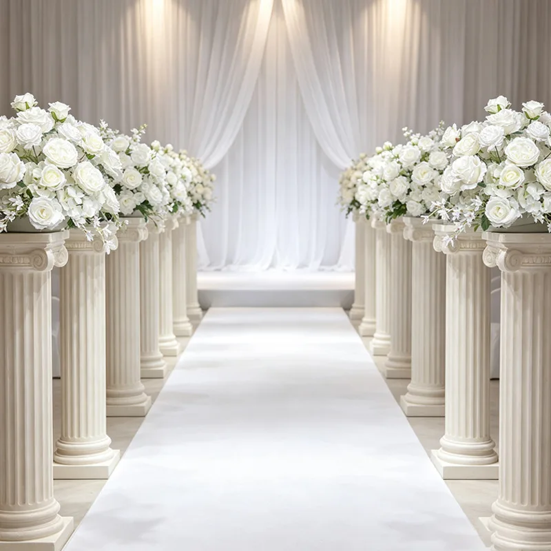 Künstliche Rosen-Hortensien-Blumenarrangement Hochzeitstisch-Mittelstück Seidenblumenball für Heimparty Bankett Esstisch Deko – Detail 4