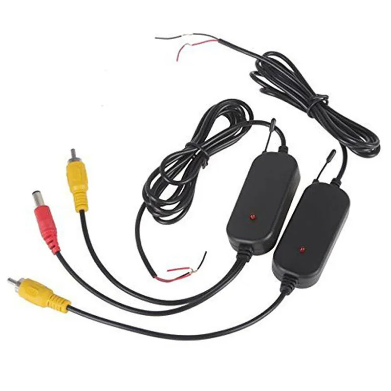 1Set 2.4G Wireless Color Video Transmitter & Receiver For Car Rear Backup View Camera