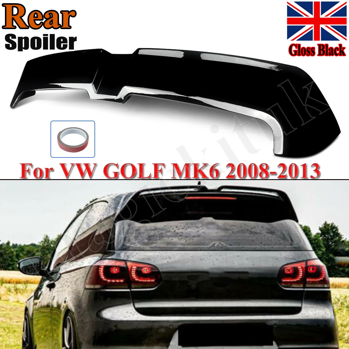 

Rear Bumper Trunk Wing for Volkswagen VW Golf 6 MK6 Hatchback TSI TDI 2008 2009 2010 2011 2012 2013 OETTINGER Style