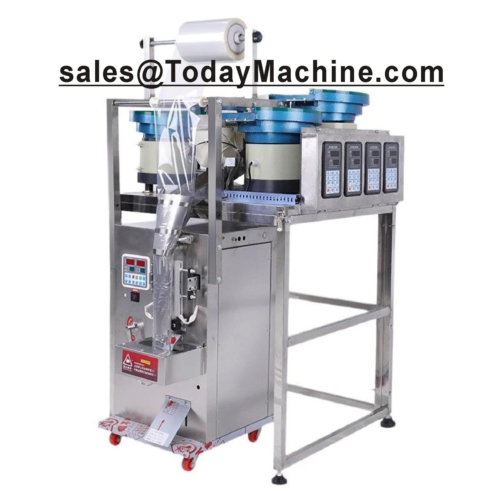 Vibratory Feeder Counting Packing Machine for Hardware Nut Bolt Screw Small Parts
