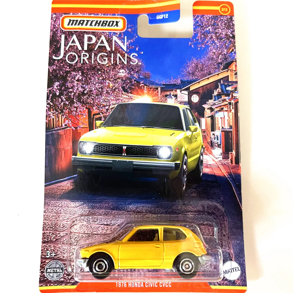 MATCHBOX JAPAN ORIGINS 1:64 golf beetle Nissan Subaru Mazda Honda Civic Toyota GGF12 Collection die-casting alloy trolley model