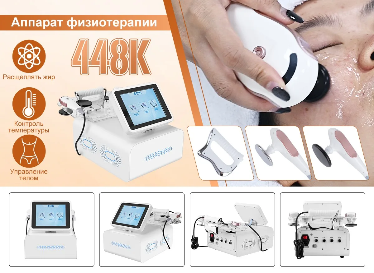 

New 3 In 1 Indiba 448K RET CET Radiofrequency Equipment Fat Burning Weight Loss Lymphy Drainage Body Slimming Health Management