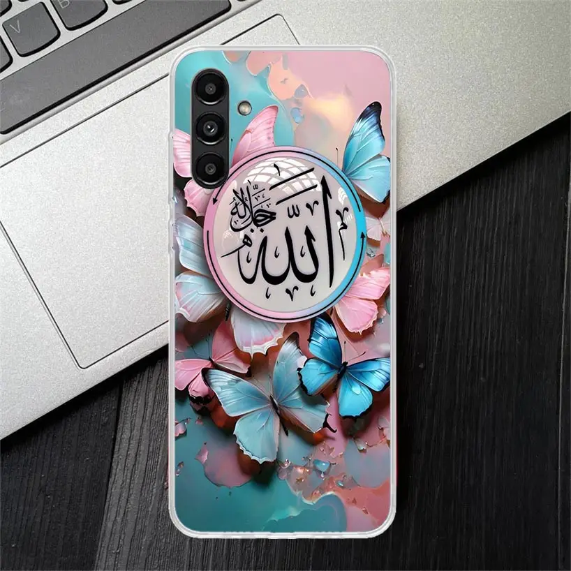 Muslim Surah Ikhlas Islamic Quotes Phone Case For Samsung Galaxy A14 A15 A13 A12 A54 A55 A53 A52 A34 A35 A33 A32 A24 A25 A23 A22