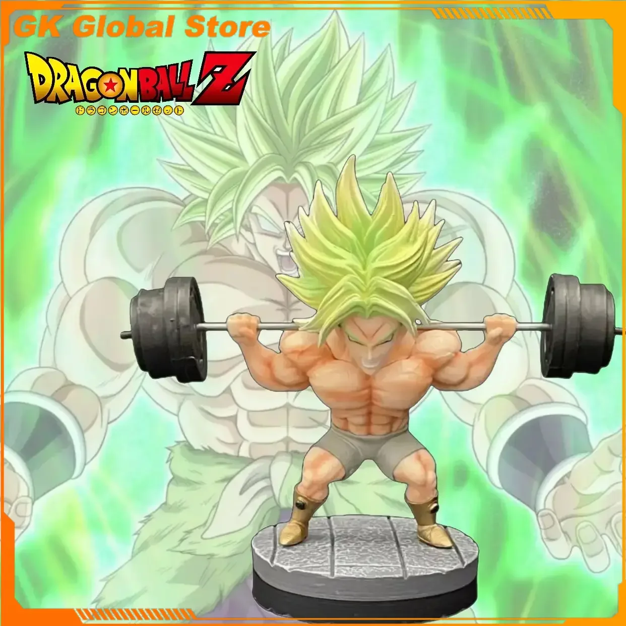 

16.5cm Dragon Ball Peripherals Arms Fitness Muscle Broli Anime Figures Model New Style Desktop Decoration Festival Gift Toy Kids