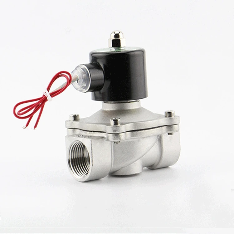 Custom 2/2 Way DN25 1in Custom Ball natural gas solenoid valve 230v 24 Volt Water Valve Solenoid