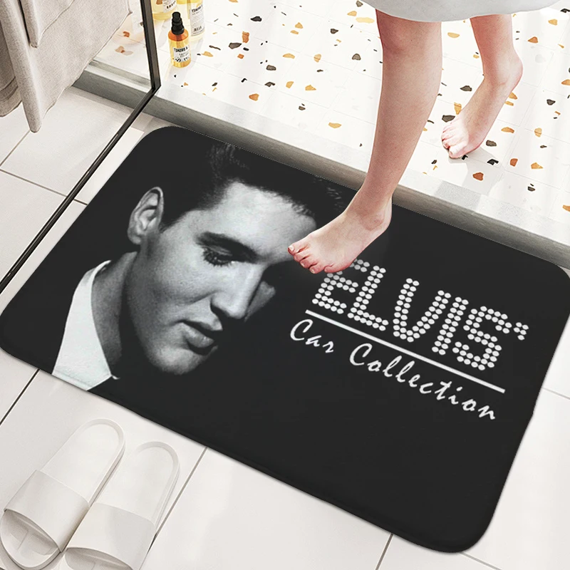 Bathroom Porch Foot Mat Non-slip G-Elvis Custom Doormat Entrance Door Living Room Floor Carpet Hallway Kitchen Rug Home