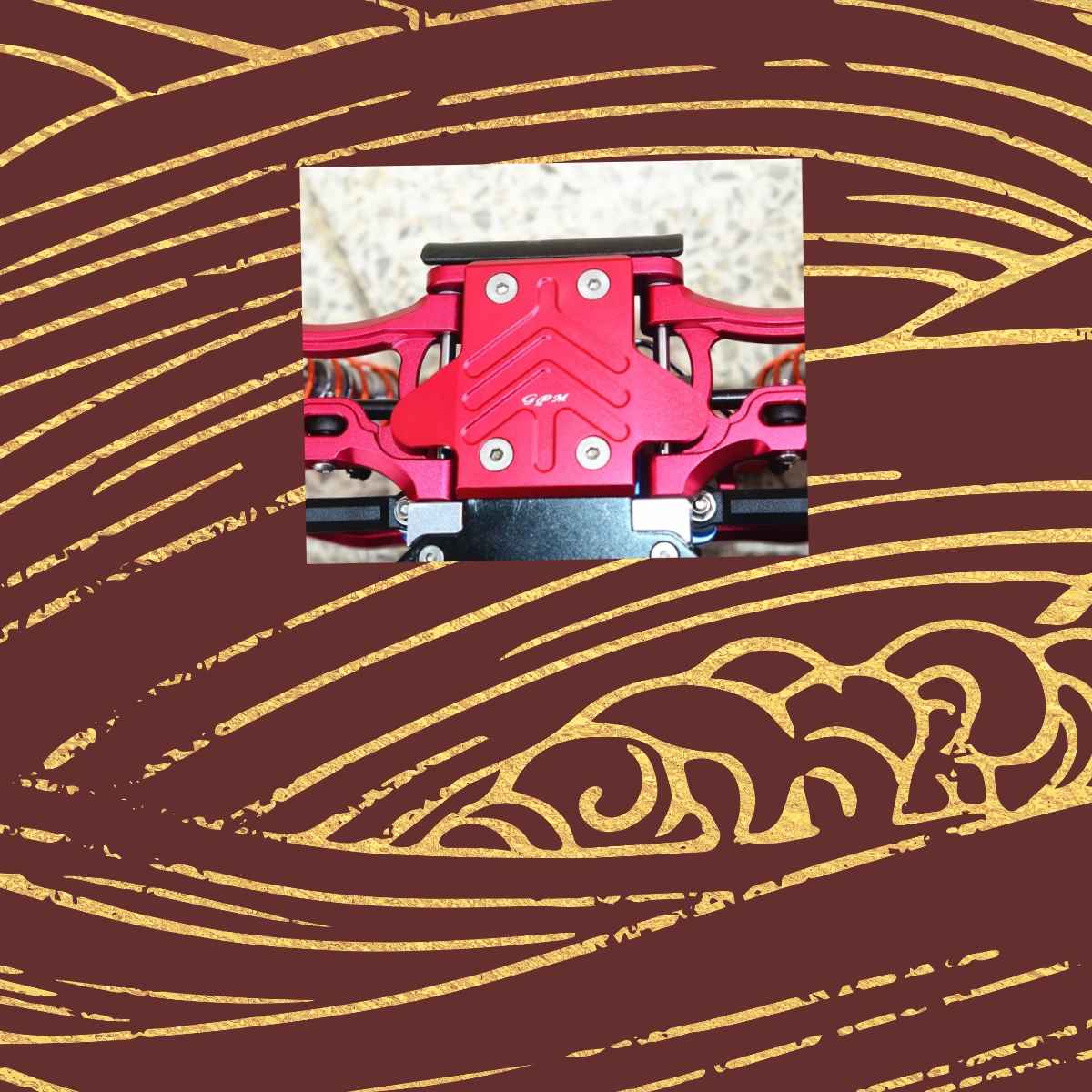 

GPM Aluminum Rear Chassis Protection Plate for ARRMA 1/8 Kraton 6S Outcast 6S Blx ARA106060 Upgrade Part