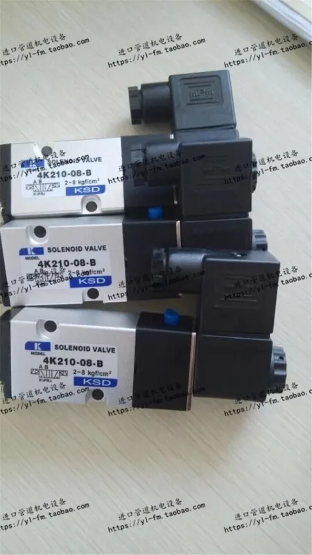 4K210-08-B Taiwan solenoid valve KSD pneumatic valve five port two position solenoid valve