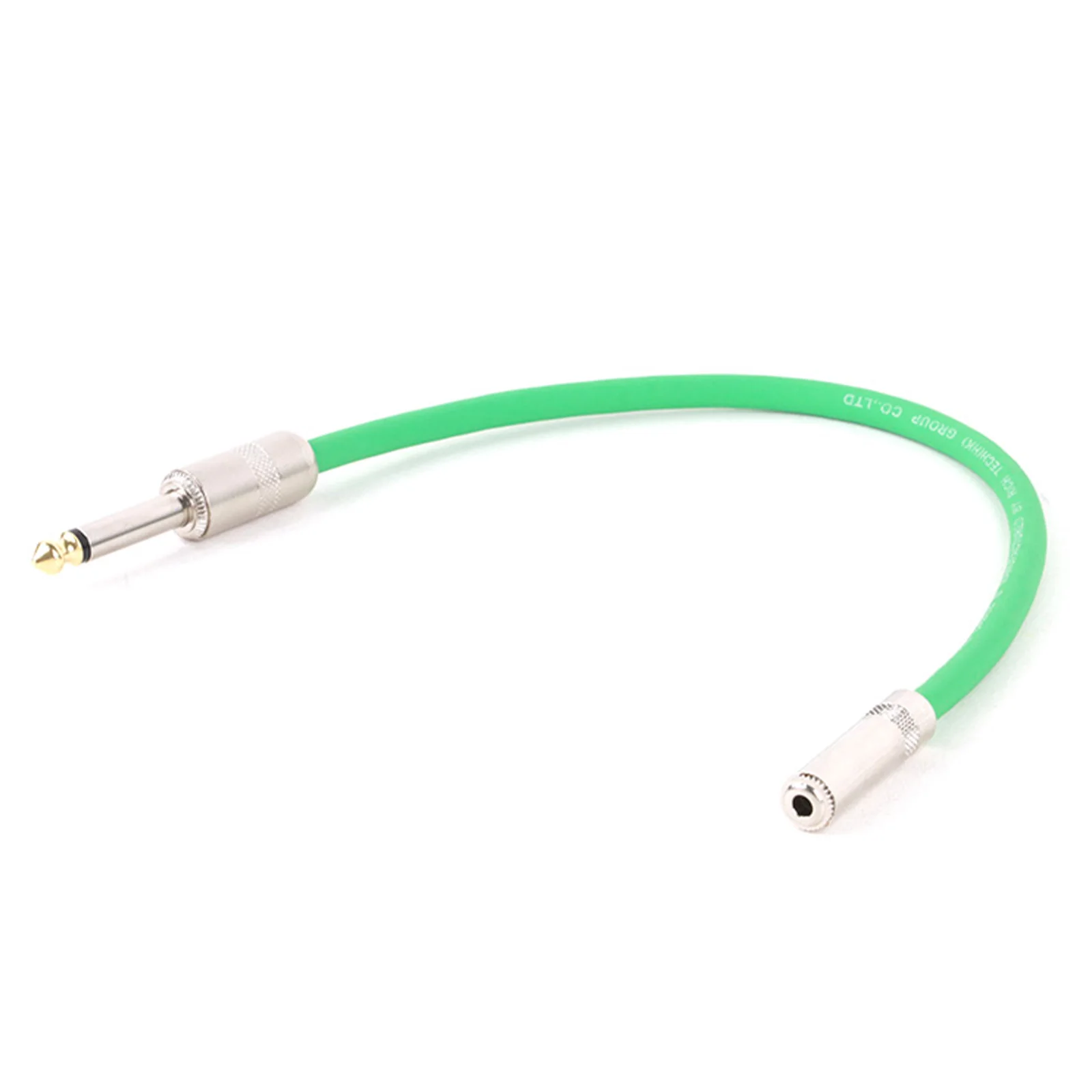 1PCS Colorful 3.5mm Stereo TRS Female Jack to 6.35mm Mono TS Male Jack Cable For Guitar Microphones Etc 0.3M-15M
