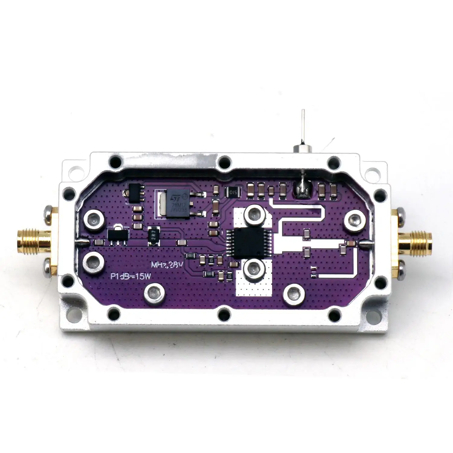 15W RF Power Amplifier Single Directional 868Mhz 915Mhz 1.2Ghz 1.5Ghz 2.4Ghz Freq For LORA Helium Miner WIFI Satellite AMP