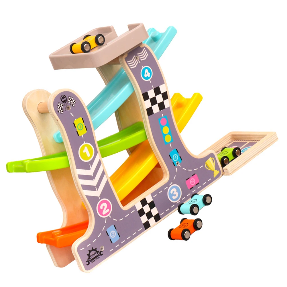 Ferroviário planador brinquedo de madeira educação precoce brinquedos educativos crianças brinquedos interativos para crianças