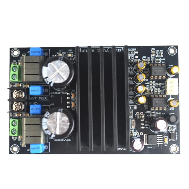 2X TPA3255 Amplifier Board Quick Response High Power Plug Play Metal Practical Audio Amplifier Module For Speaker