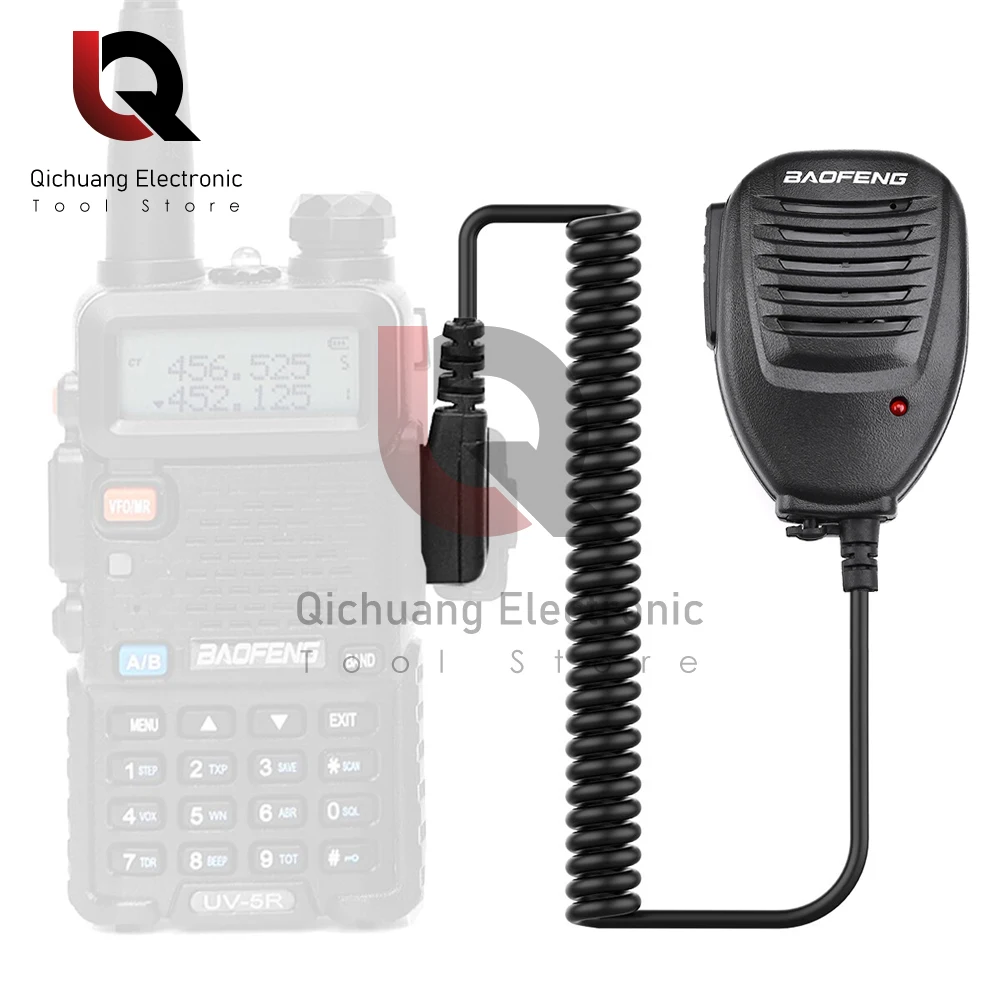 Original Comunicação Rádio Walkie-talkie Handheld Microfone 50km Acessórios de Comunicação Para Patrol Duty Business Activitie