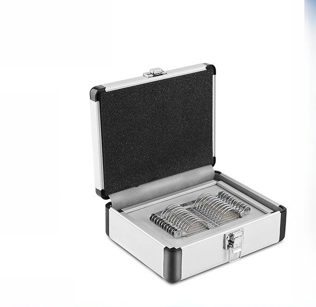 

JS-22P Multi-focus Progressive Optometry Box, Insert Box Optometry Disc Progressive Lens Box Aging Try-on Experience Box