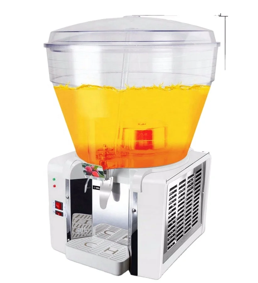 OYLP Stainless Steel Cold & Hot Function Multi-Voltage Commercial 50L Single Tank Juice Dispenser 7-12C