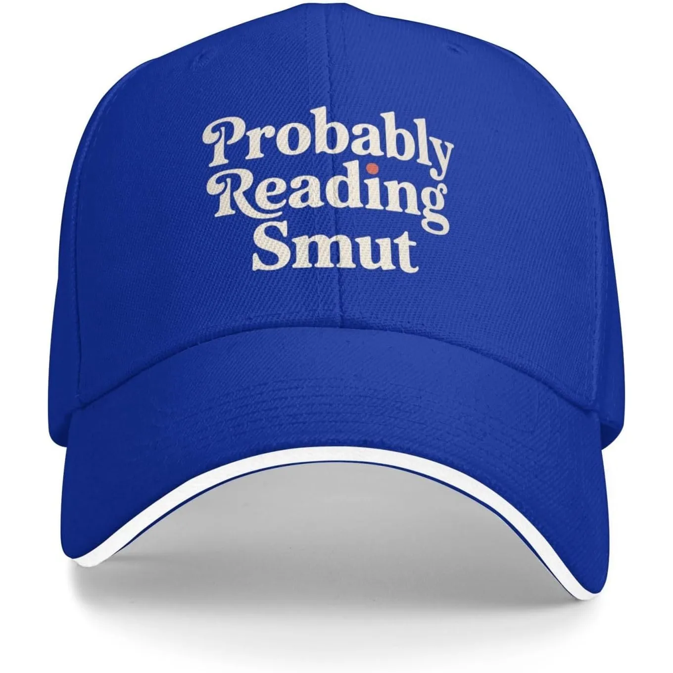 Probably-Reading-Smut-Baseball-Cap-Funny-Polyester-Casual-Adjustable-Adult-Headwear