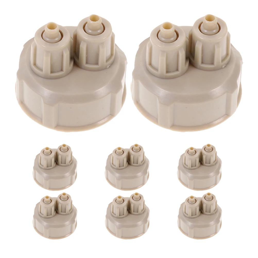 8 pcs Quick Tightening Co2 Bottle Cap High Pressure Resistant Replacement Cover For Diy Aquarium Co2 Systems Multifunctional