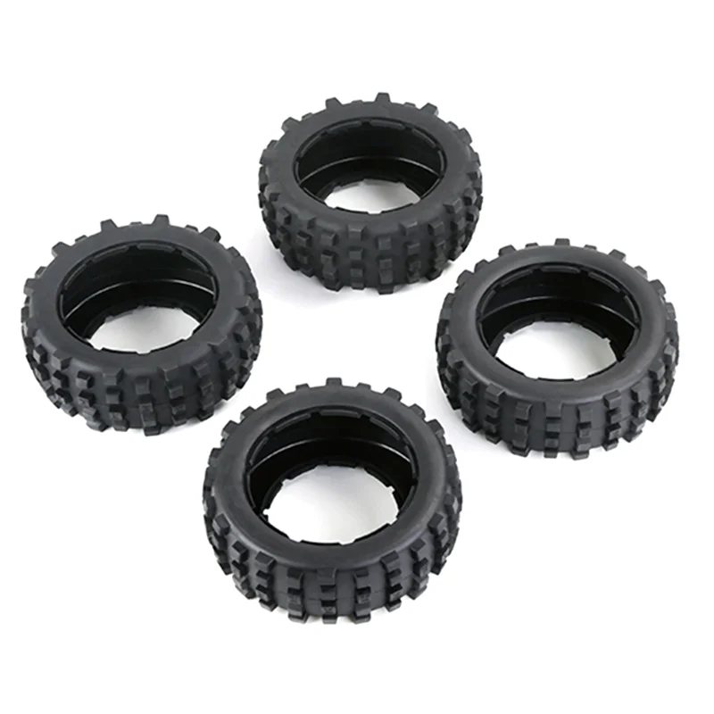 4 Pcs for 1/5 ROVAN KM BAJA 5T 5SC 5FT 5IVE T DBXL Truck Parts Rc Car Knobby Front or Rear Tire Skin