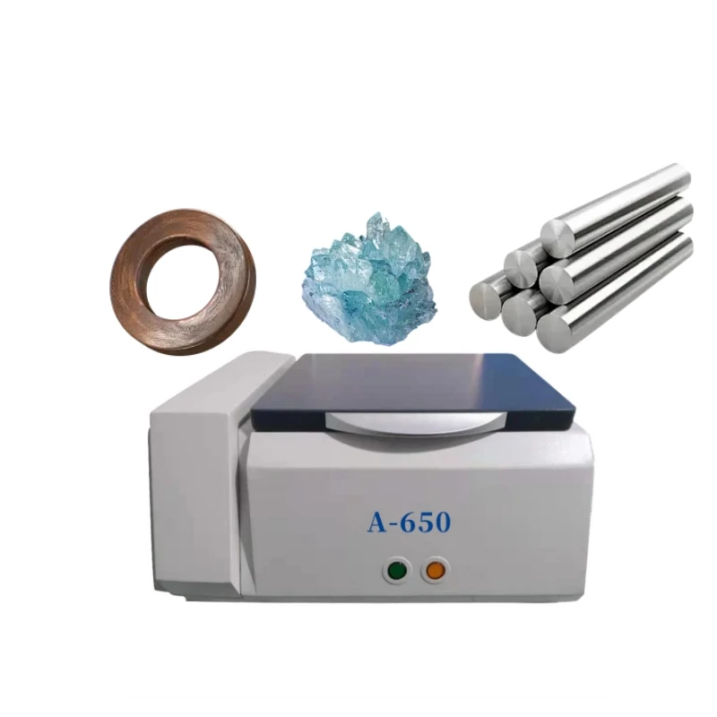 Portable Alloy Analyzer XRF Metal Spectrometer Metal Detector Gold XRF Analyzer Mineral Ore