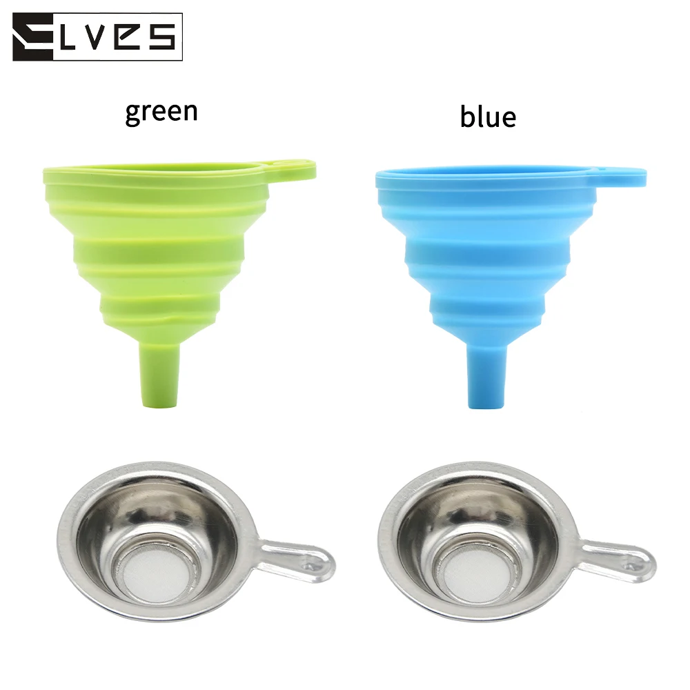 ELVES 1SET Folding Resin Funnel UV Resin Filter Curing Photon SLA 3d Printer Resin Filter for  Photon DLP 3D Printer  parts