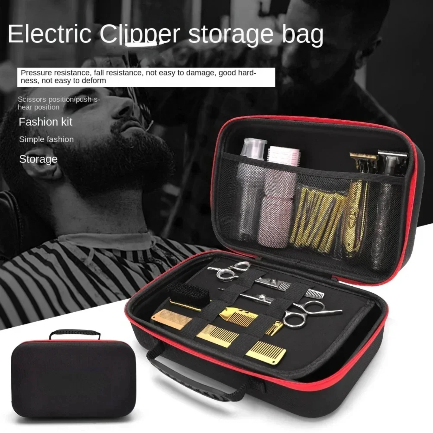 Barber Hair Scissor Bag Professional Hairdressing Comb Tools  Bags Makeup Travel Case Salon Accessories Wholesale