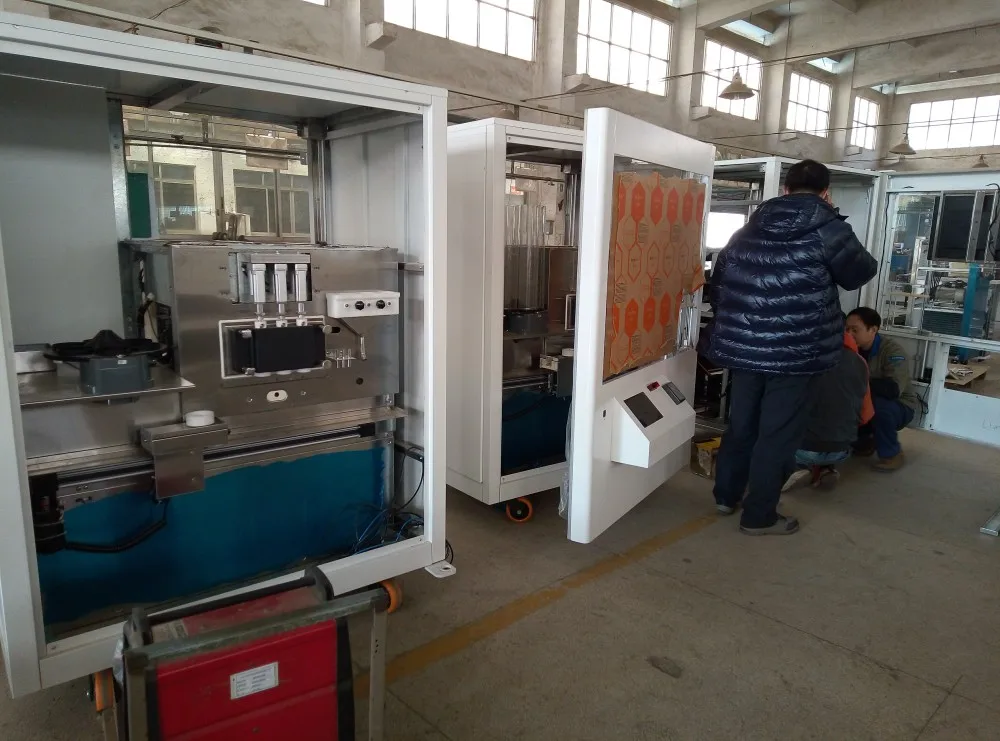 2025 Máquina expendedora de helados completamente automática inteligente de nuevo estilo para ventas