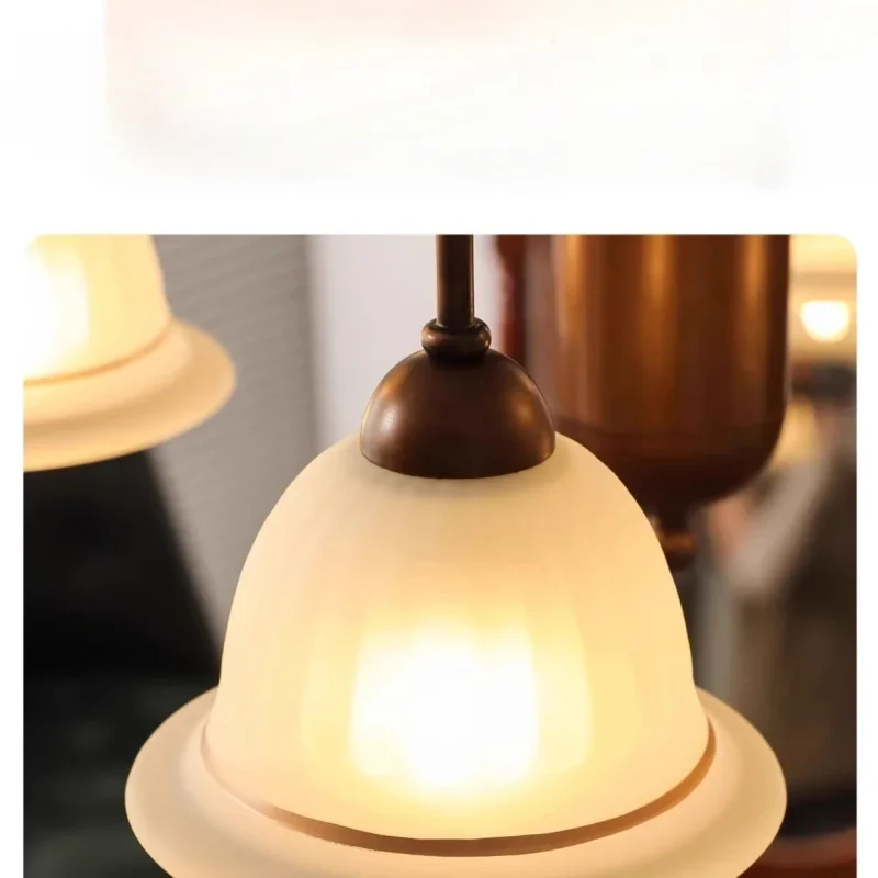 LED Chandelier Living Room Kitchen Hotel Glass Art Pendant Lamp Home Decor Lighting
