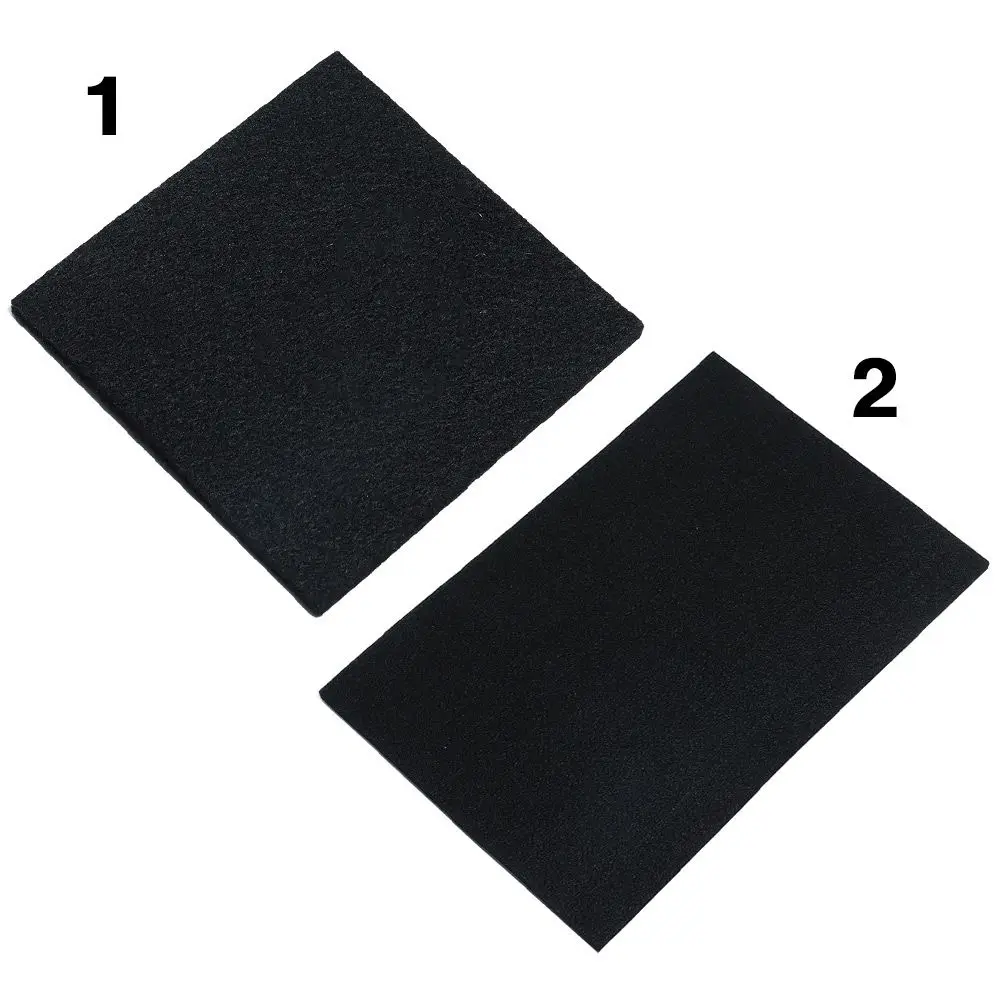 Black 300*200mm Carbon Fiber Welding Protective Blanket Torch Shield Pack Protective Sheet Graphite Felt