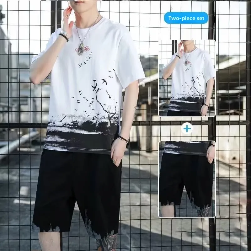 

Cool ort Sve Sportswear Set for Teenage Boys Aged 2-5 Summer Casual Faionable Youthful Look Perfect for High School ...