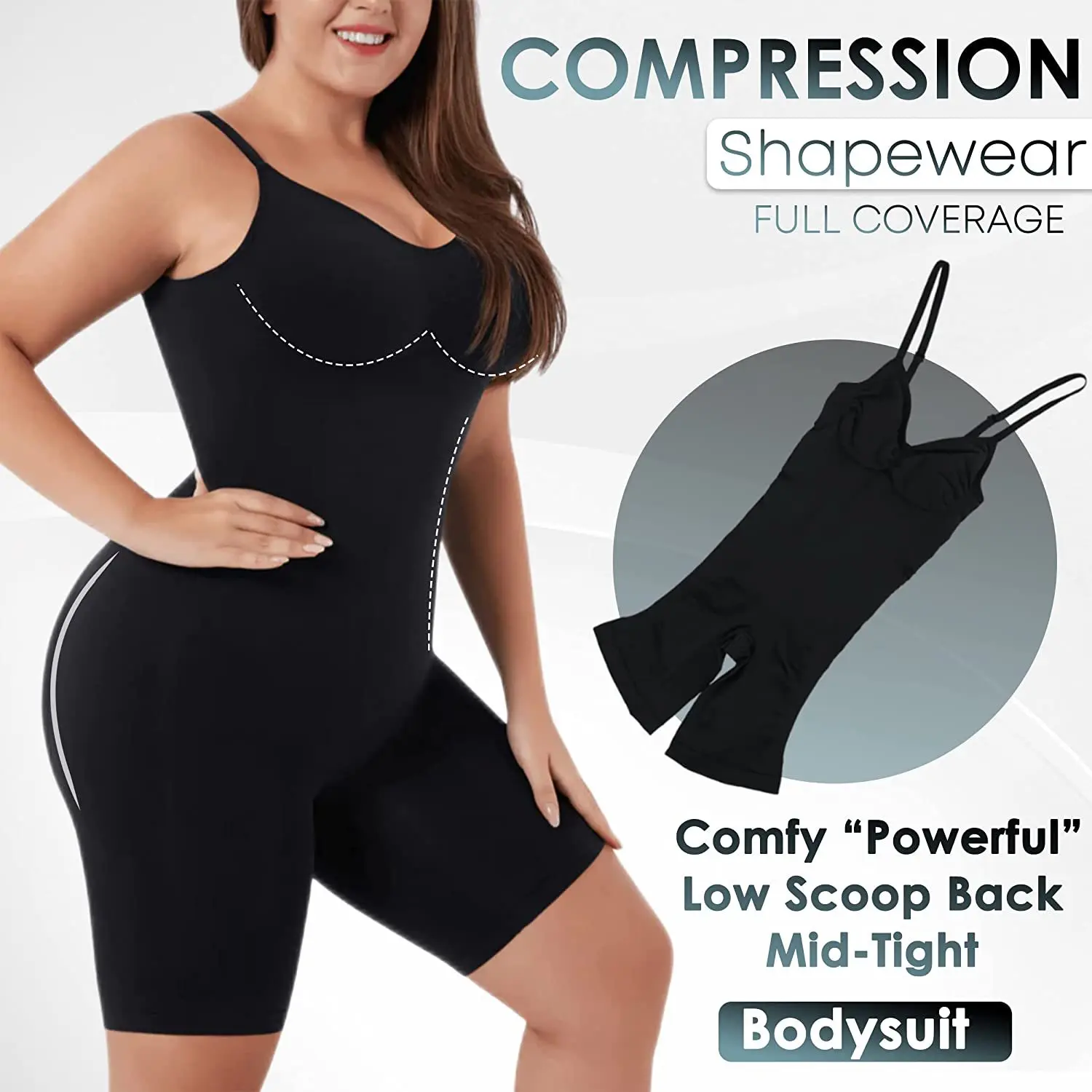 Prayger-body adelgazante sin espalda para mujer, corsé de entrenamiento de cintura sin costuras, ropa interior de una pieza