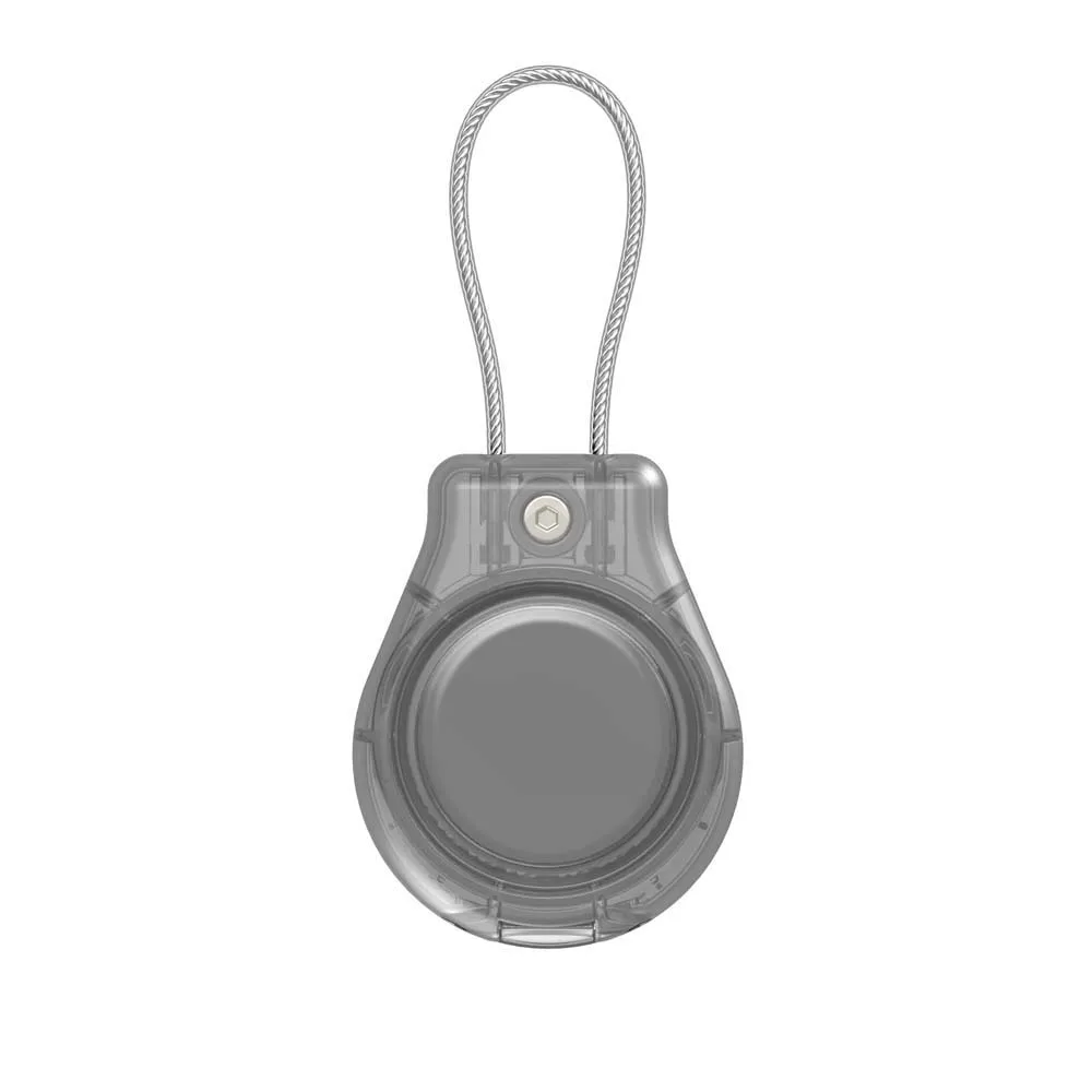 Waterdichte hoes voor AirTag sleutelhangerhouder met draadkabel Anti-verloren trackeraccessoires voor bagage-rugzak Airtag-hoes